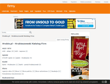 Tablet Screenshot of hrubie.pl